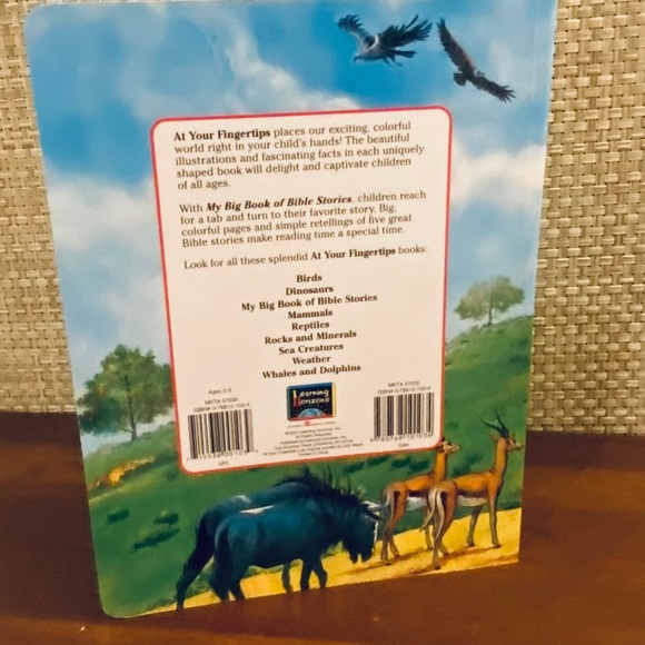 VTG Bible Stories At Your Fingertips Board Book - Picture 5 of 5